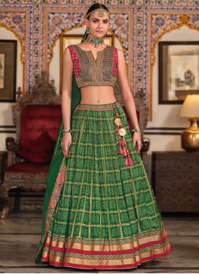 Absorbing Silk Readymade Lehenga Choli