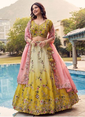 Aesthetic Designer Lehenga Choli For Sangeet