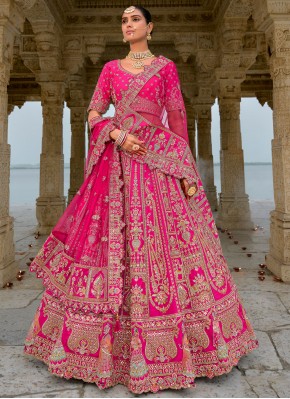 Affectionate Silk Khatli Work Lehenga Choli