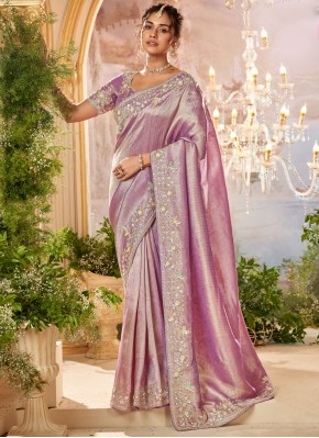 Amusing Weaving Viscose Classic Saree