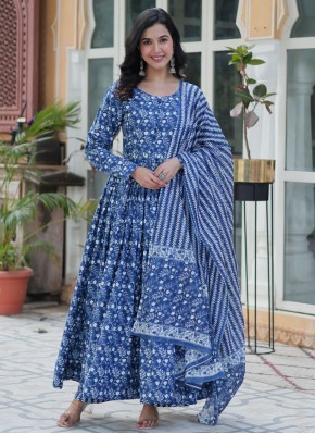 Appealing Cotton Ceremonial Readymade Gown