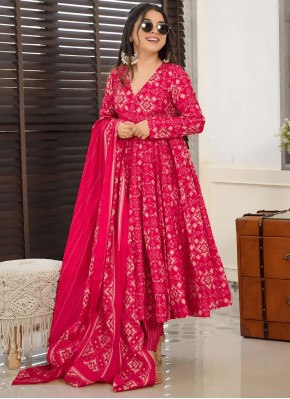 Aristocratic Rani Festival Anarkali Salwar Kameez