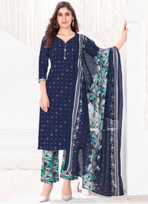 Arresting Printed Festival Designer Salwar Kameez