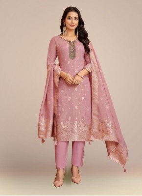 Art Banarasi SIlk Straight Suit