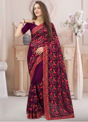 Aspiring Georgette Ceremonial Designer Saree