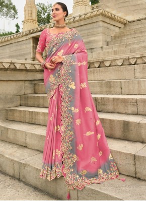 Astonishing Sequins Reception Contemporary Saree