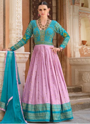 Astonishing Silk Readymade Designer Gown