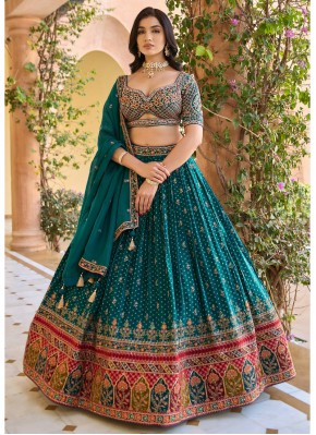 Bandhej Print Chiffon Designer Lehengha Choli in