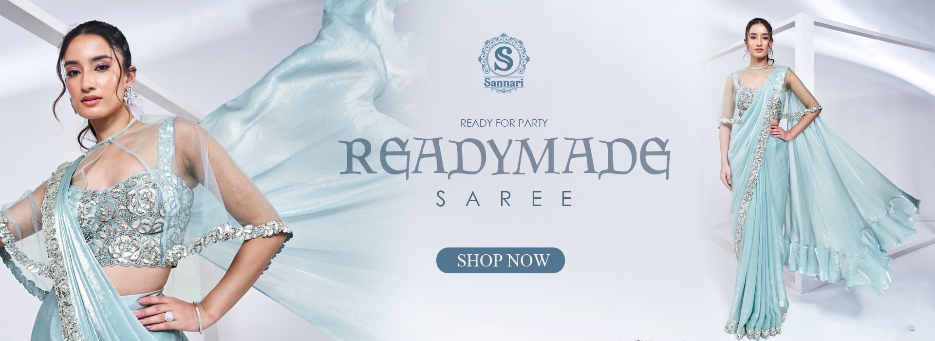 Ready to wear Readymade Saree