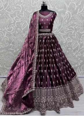 Burburry  Purple Trendy Lehenga Choli