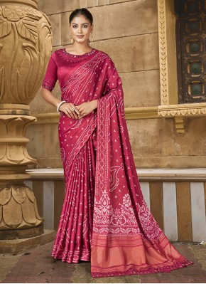 Capricious Silk Contemporary Saree