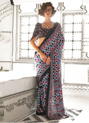 Charming Multi Colour Contemporary Saree