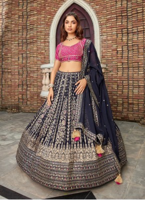 Chiffon Designer Readymade Lehngha Choli for Bridal