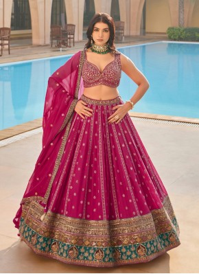 Chiffon Hand Work Designer Lehengha Choli