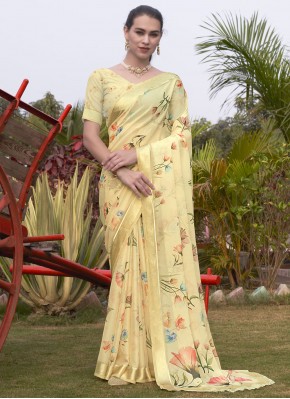 Competent Georgette Contemporary Saree