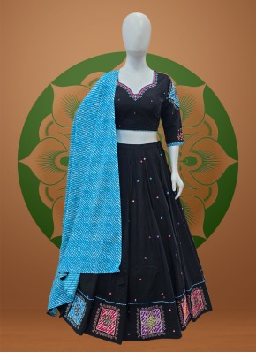 Cotton Patch Work Garba Wear Chaniya Choli