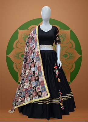 Cotton Resham Thread Work Navratri Chaniya Choli