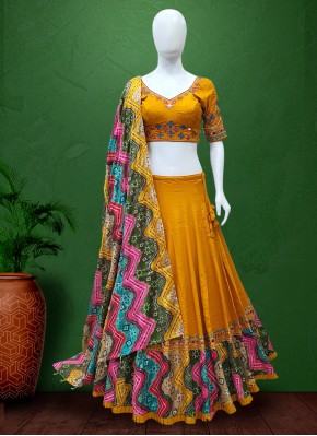 Cotton Simple Chaniya Choli for Navratri