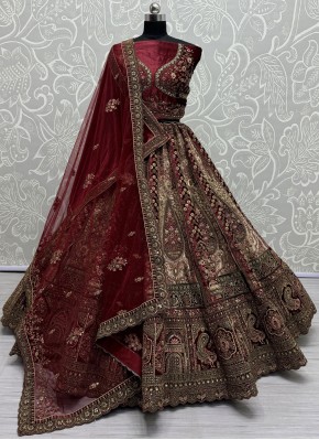 Cream Color Lehenga Choli