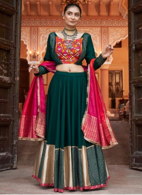 Dazzling Lace Viscose Readymade Lehenga Choli