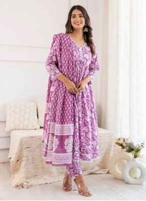 Delightful Cotton Festival Salwar Suit