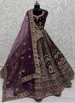 Elite Fancy Velvet Lehenga Choli