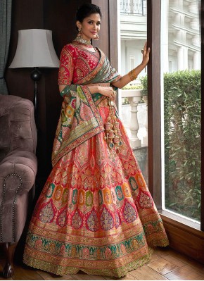 Enthralling Banarasi Silk Trendy Lehenga Choli