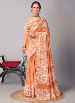 Ethnic Chanderi Cotton Party Designer Saree