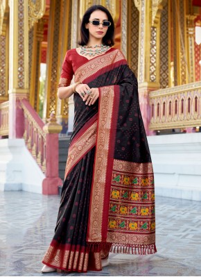 Ethnic Handloom silk Traditional Saree