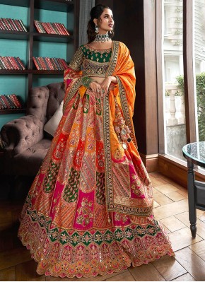 Exotic Zari Banarasi Silk Designer Lehenga Choli