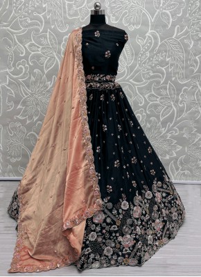 Exquisite Silk Trendy Lehenga Choli