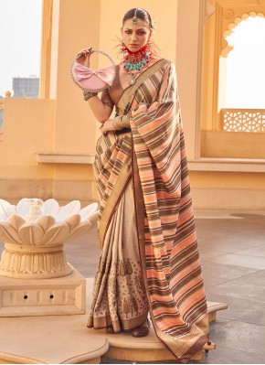 Fashionable Printed Casual Saree