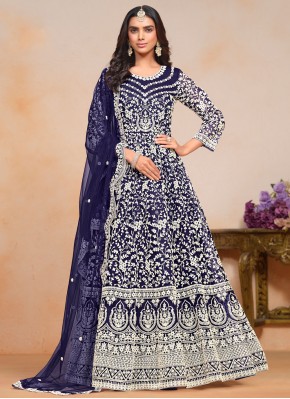 Flattering Net Ceremonial Salwar Kameez