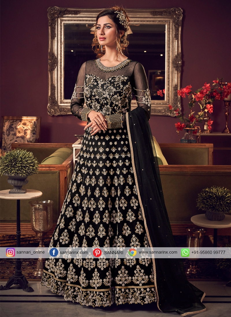 anarkali dress for engagement