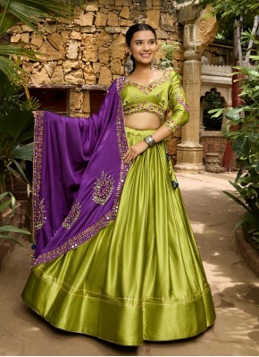 Gajji Silk Designer Readymade Lehngha Choli for Navratri