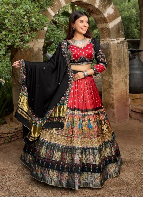 Gajji Silk Designer Readymade Lehngha Choli for Navratri