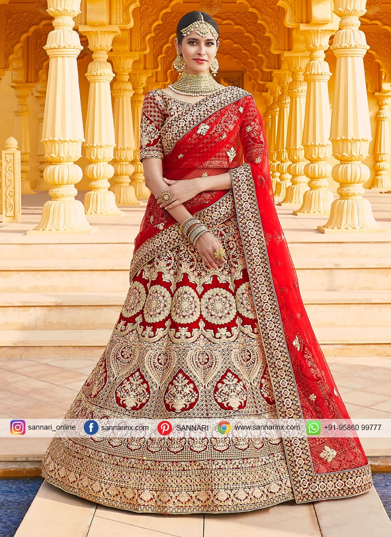 girlish look lehenga choli