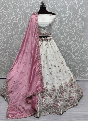 Glamorous Silk Engagement Designer Lehenga Choli