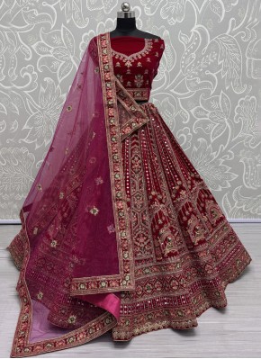 Glossy Designer Lehenga Choli For Wedding