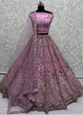 Graceful Magenta and Pink Designer Lehenga Choli