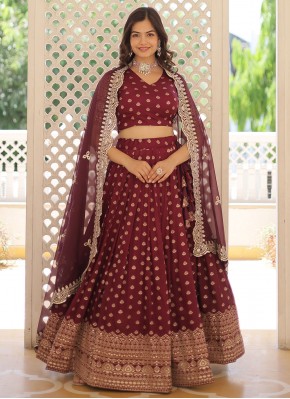 Gratifying Viscose Ceremonial Designer Lehenga Cho