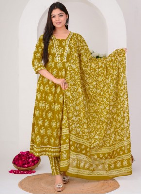 Green Color Designer Salwar Kameez