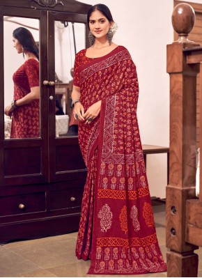 Heavenly Cotton Casual Traditional Saree