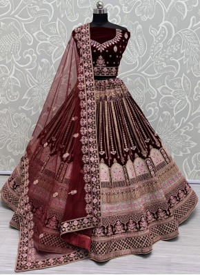 Hypnotic Velvet Lehenga Choli