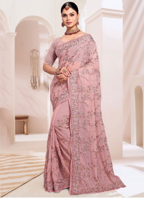 Impeccable Georgette Contemporary Saree