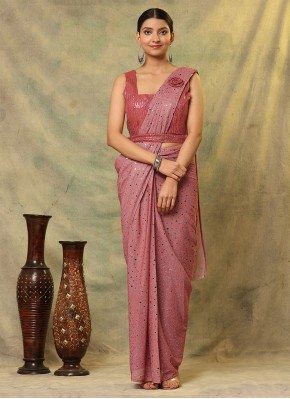 Imported Trendy Saree in Mauve