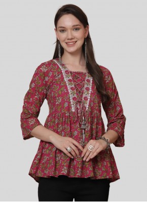 Impressive Sequins Casual Designer Kurti