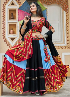 Invaluable Mirror Viscose Readymade Lehenga Choli