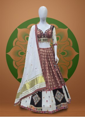 Kutchhi Work Cotton Garba Wear Chaniya Choli