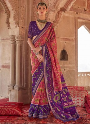 Lovely Georgette Festival Trendy Saree